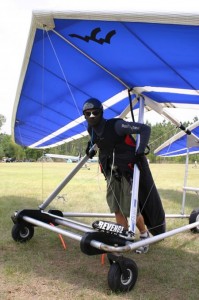 Dustin Martin Preparing to Aerotow his T2 144