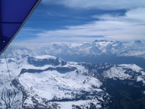 So High (over the Swiss Alps)