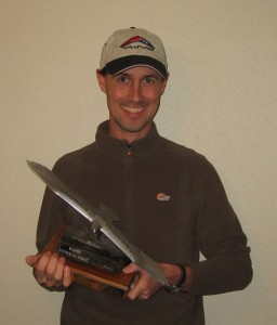 Bruce Kavanagh With 2008 British XC League Trophy