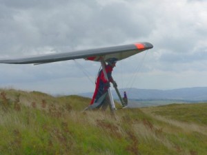 Bruce Launching at Merthyr Tydfil during the last competition