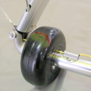 Hall Wheel on New Litestream Compatible Round Speedbar Basetube