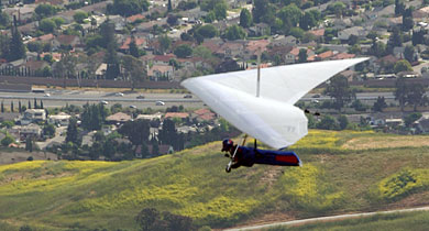 Falcon 3 in flight
